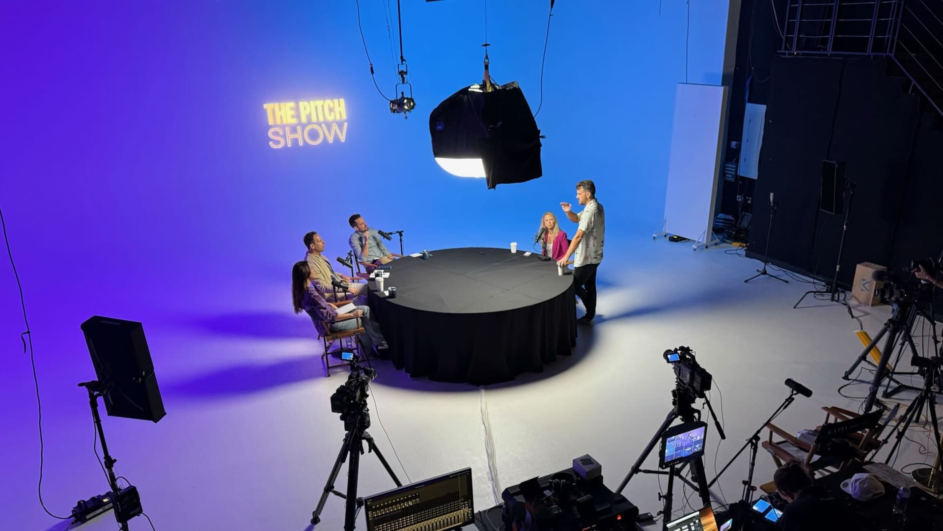 The Pitch Show studio